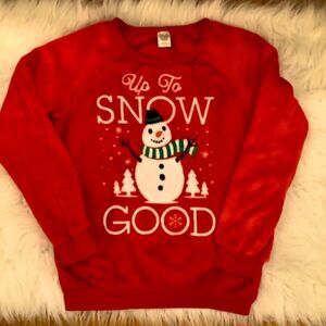 Cold Crush girls XL 14/16 red soft sweatshirt